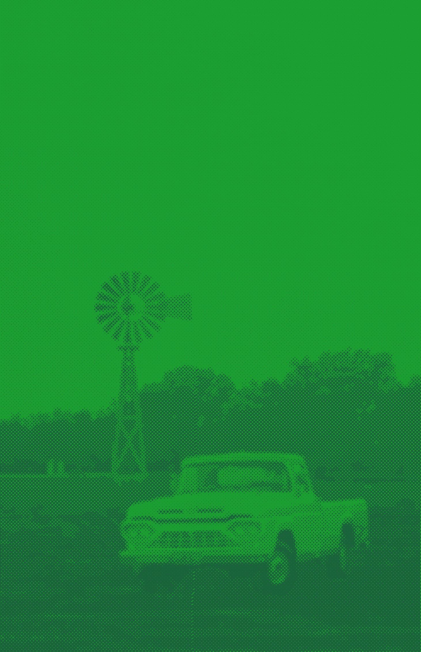 Halftone dot background pattern